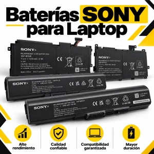Baterías Sony para Laptop
