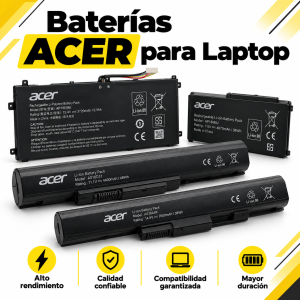 Baterías Acer para Laptop